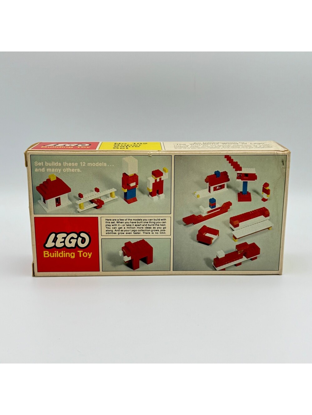 1969 Lego 'Super Value Set', manufactured by Samsonite, incomplete (see image 3) - Picture 2 of 5